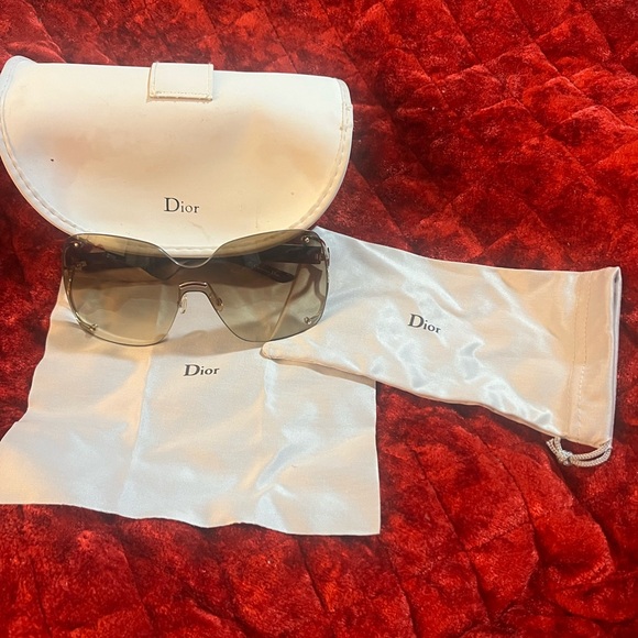 CHRISTIAN DIOR Suite SOVIF 115 Women’s Sunglasses Brown Lens - Picture 2 of 8